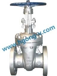 API Stainless steel high pressure Bolt bonnet flange gate valve